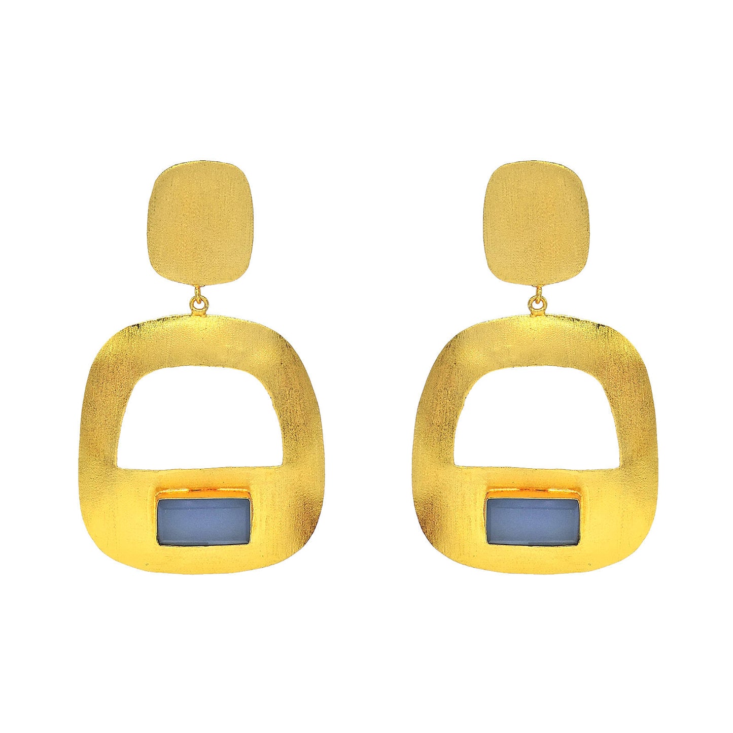 Aqua love Earrings