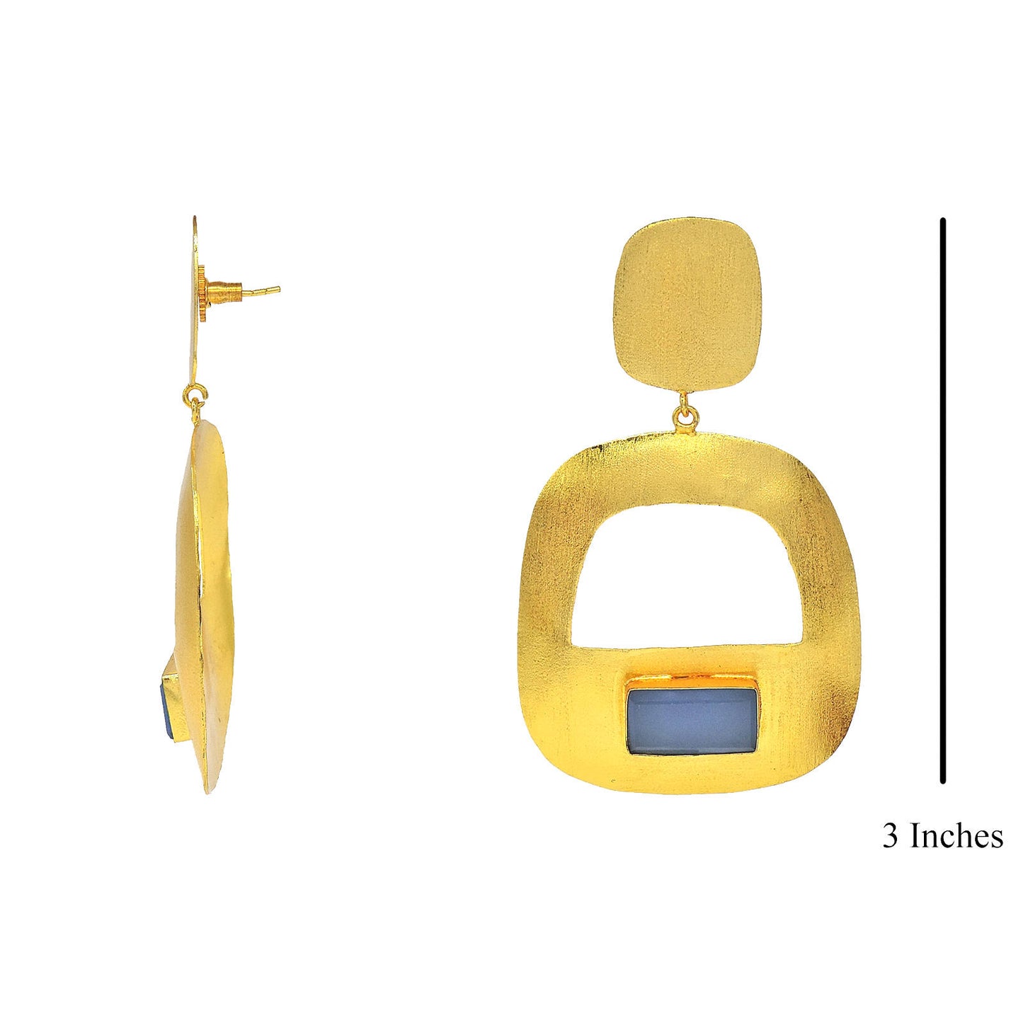 Aqua love Earrings