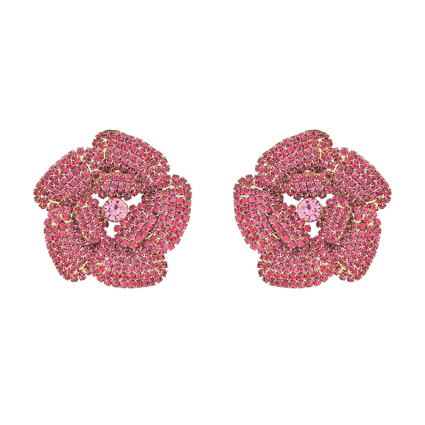 Floral cluster Earrings.