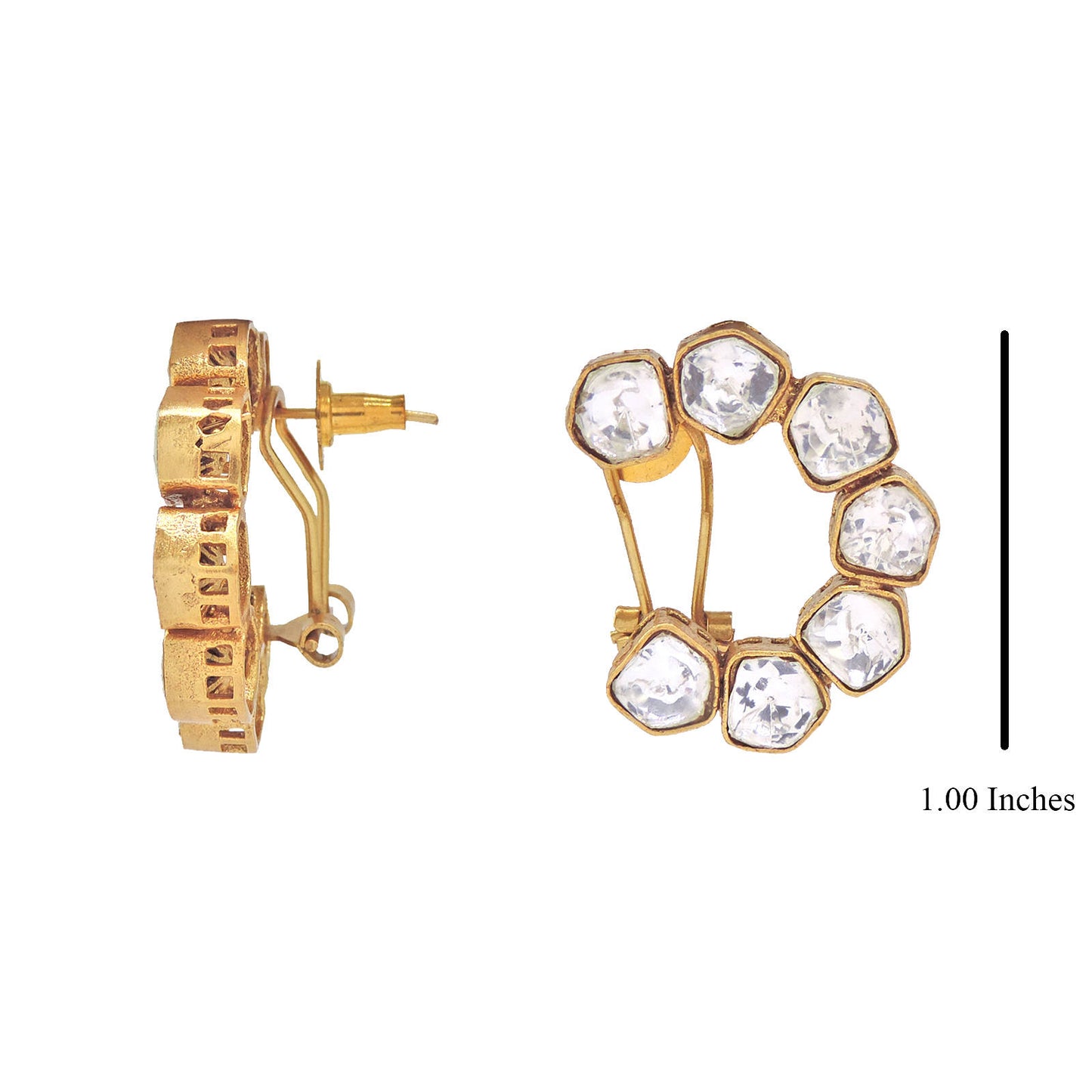 moissanite Earring Studs.