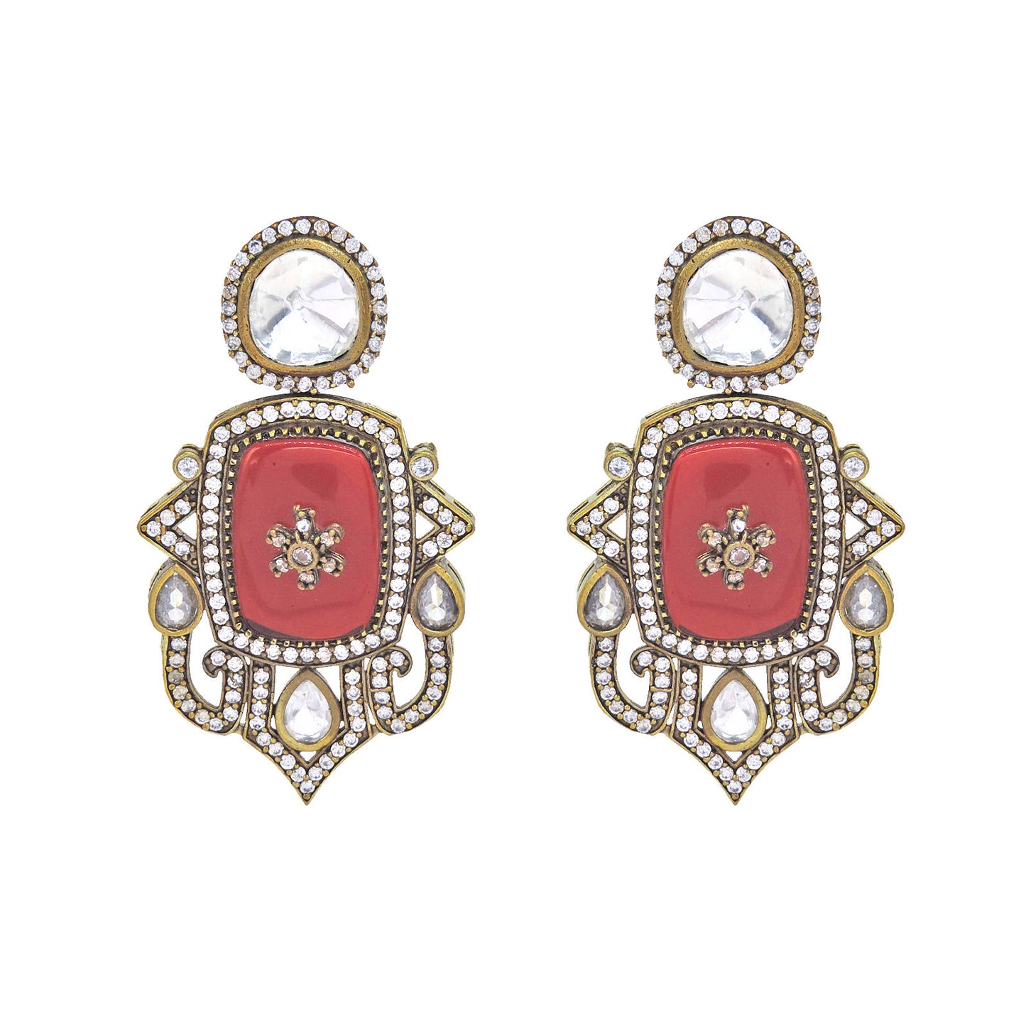 Antique Akshara Earrings.