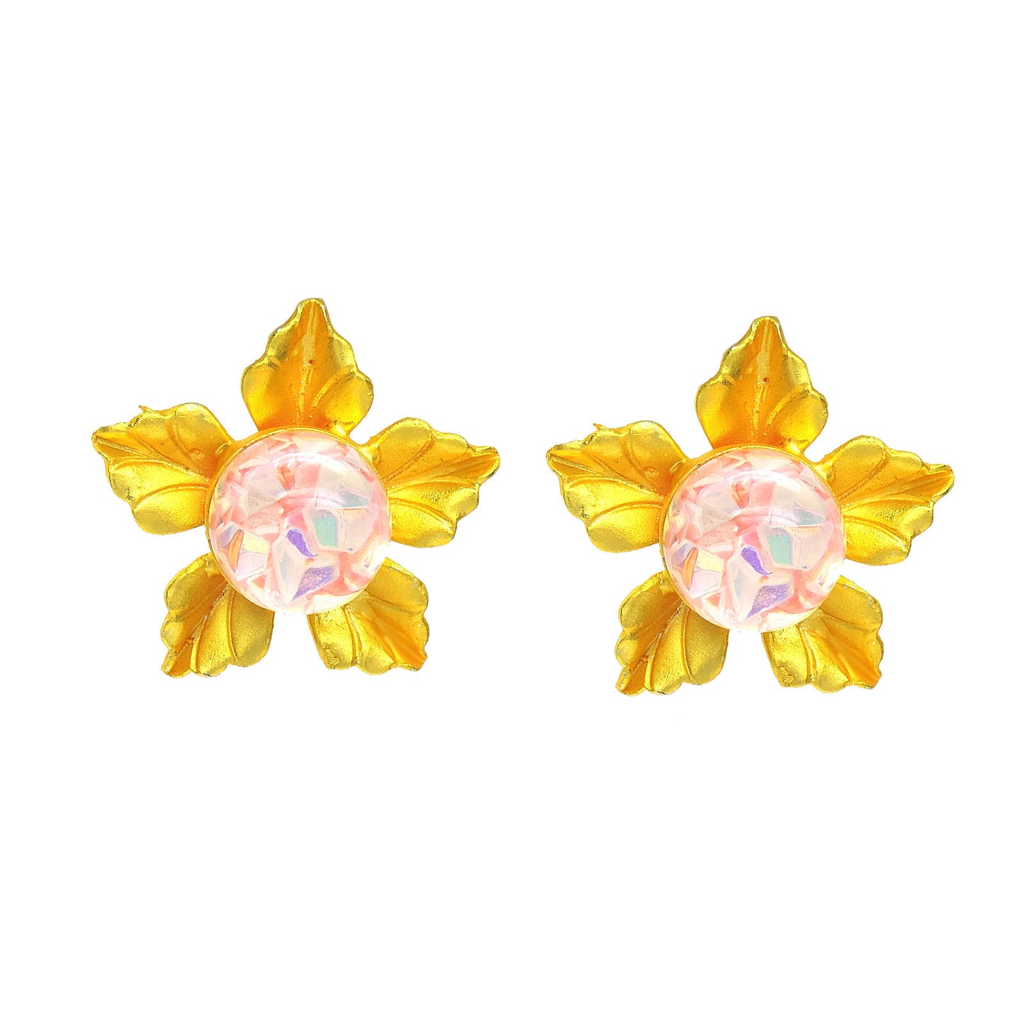 Mukhi Stud Earring.