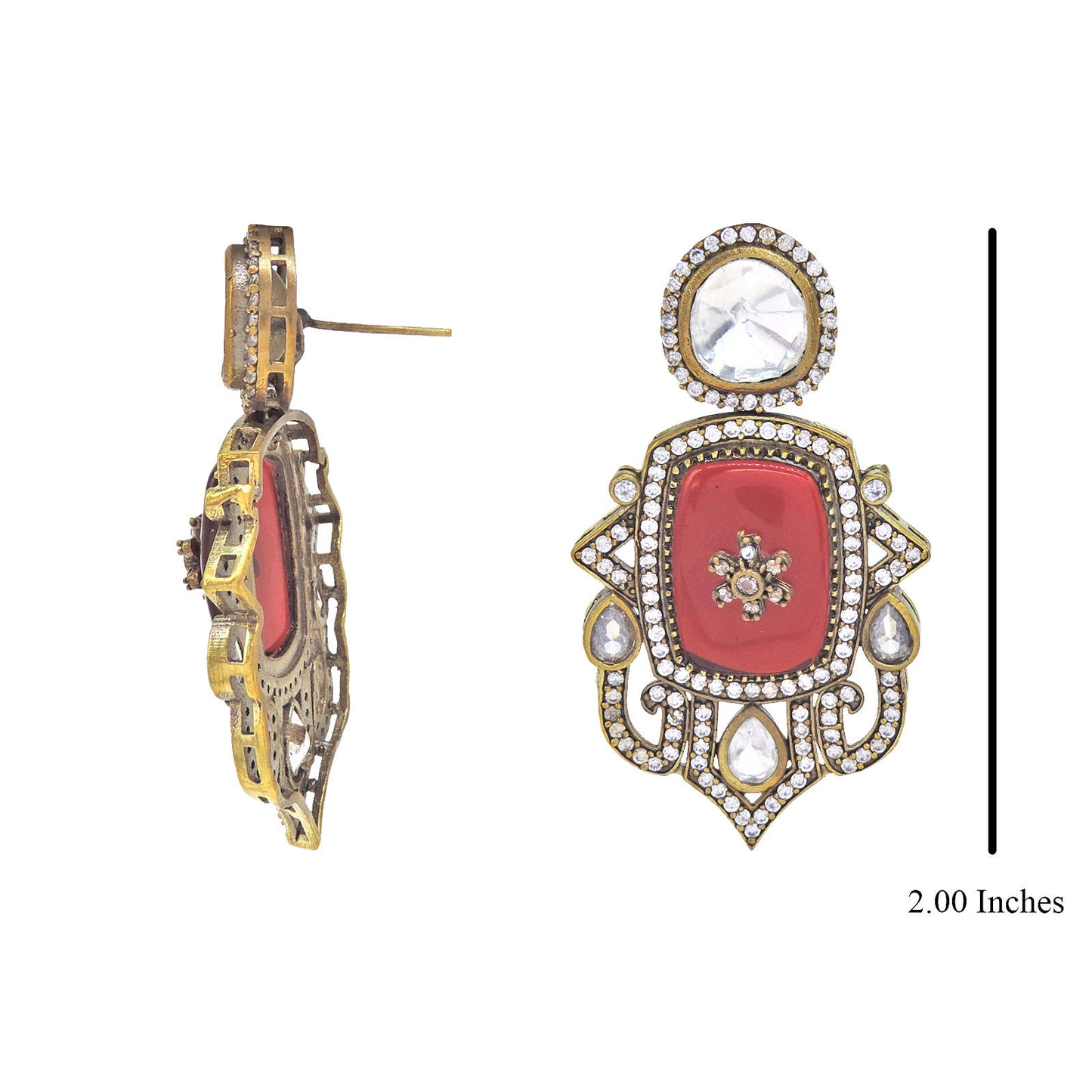 Antique Akshara Earrings.