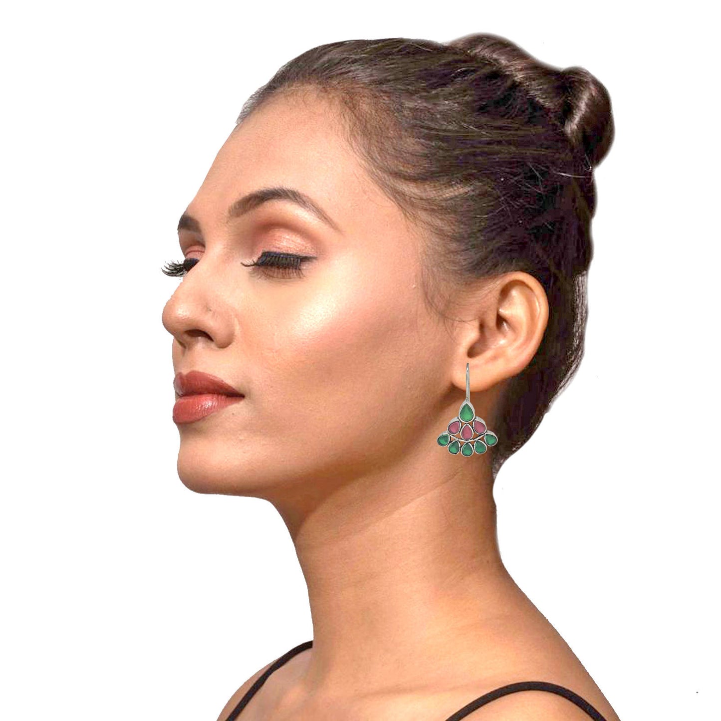 Avira Ethnic Earrings.