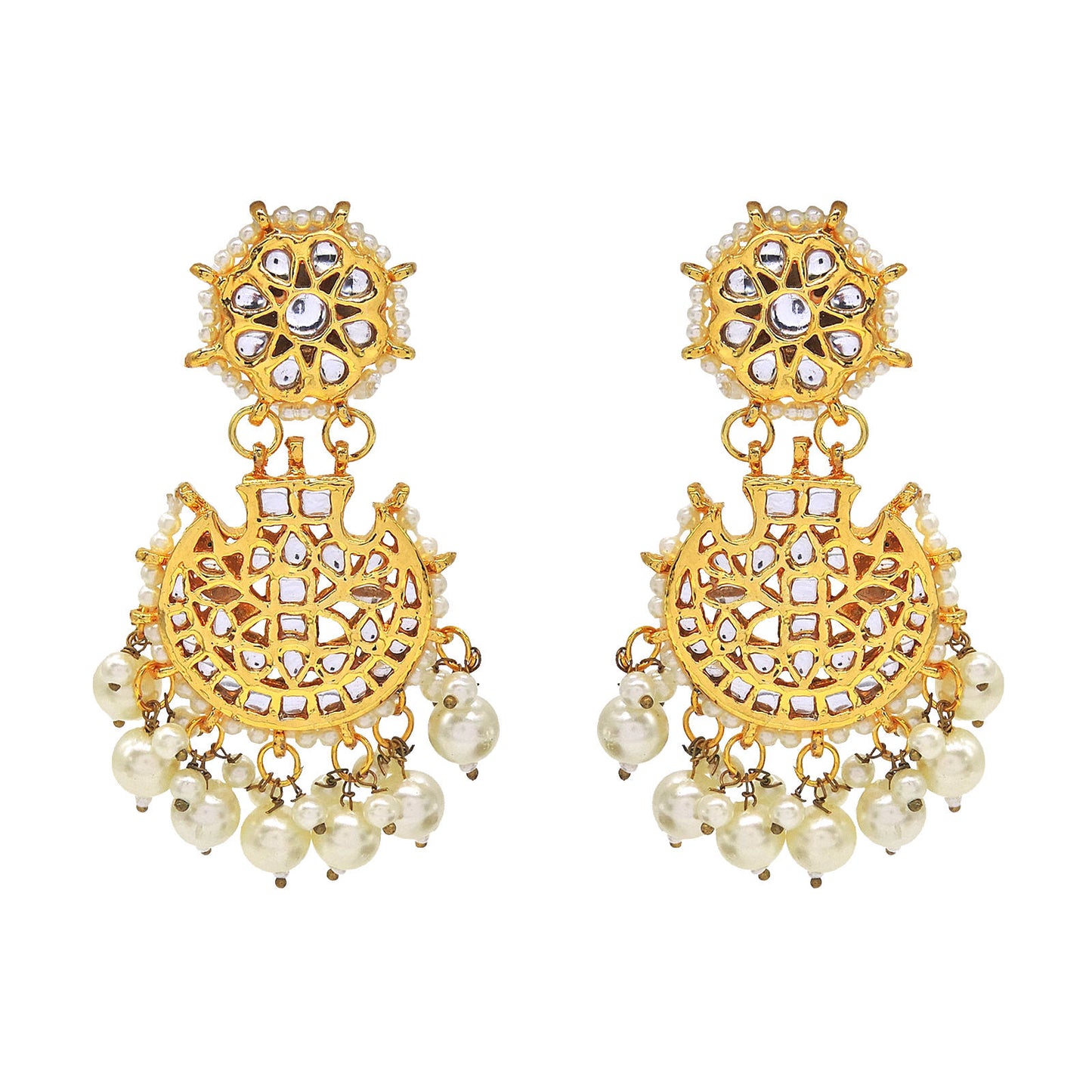 Isha Chandbali Earrings.