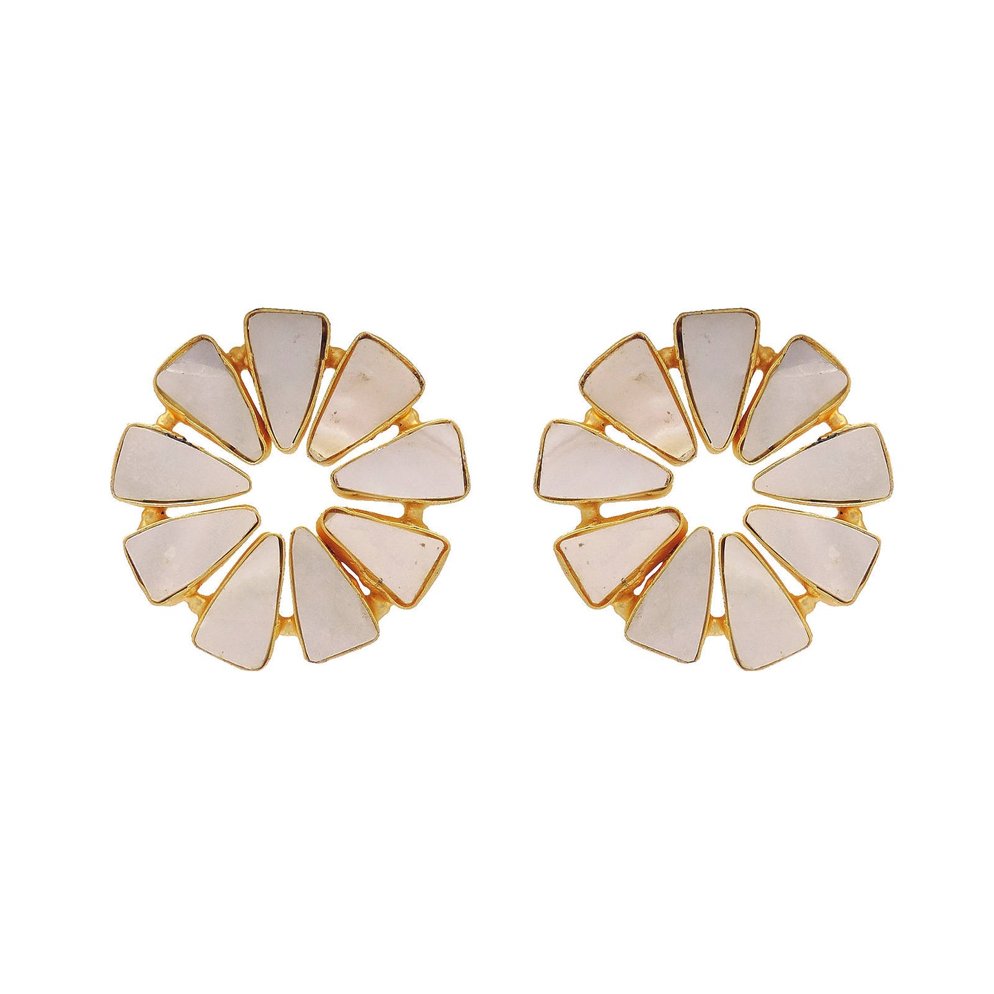 Chandrakala Mother of Pearl Earring.