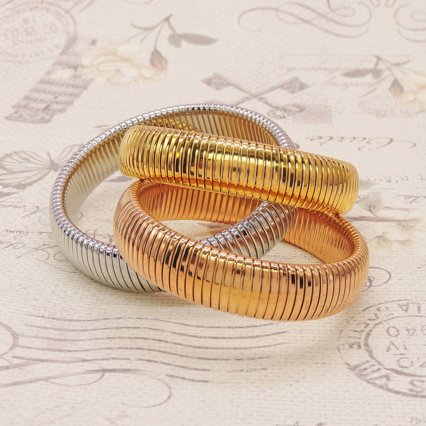 Trio Bangle Set.