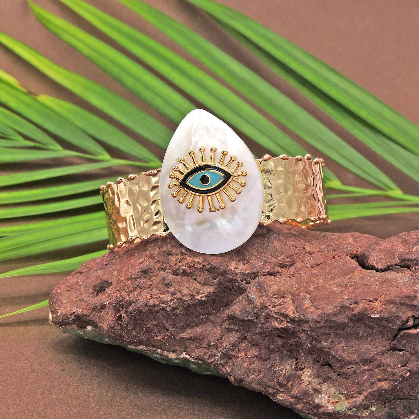 Evil eye Cuff.