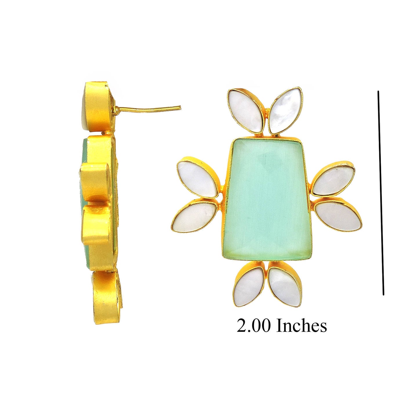 Sea Story Earrings.