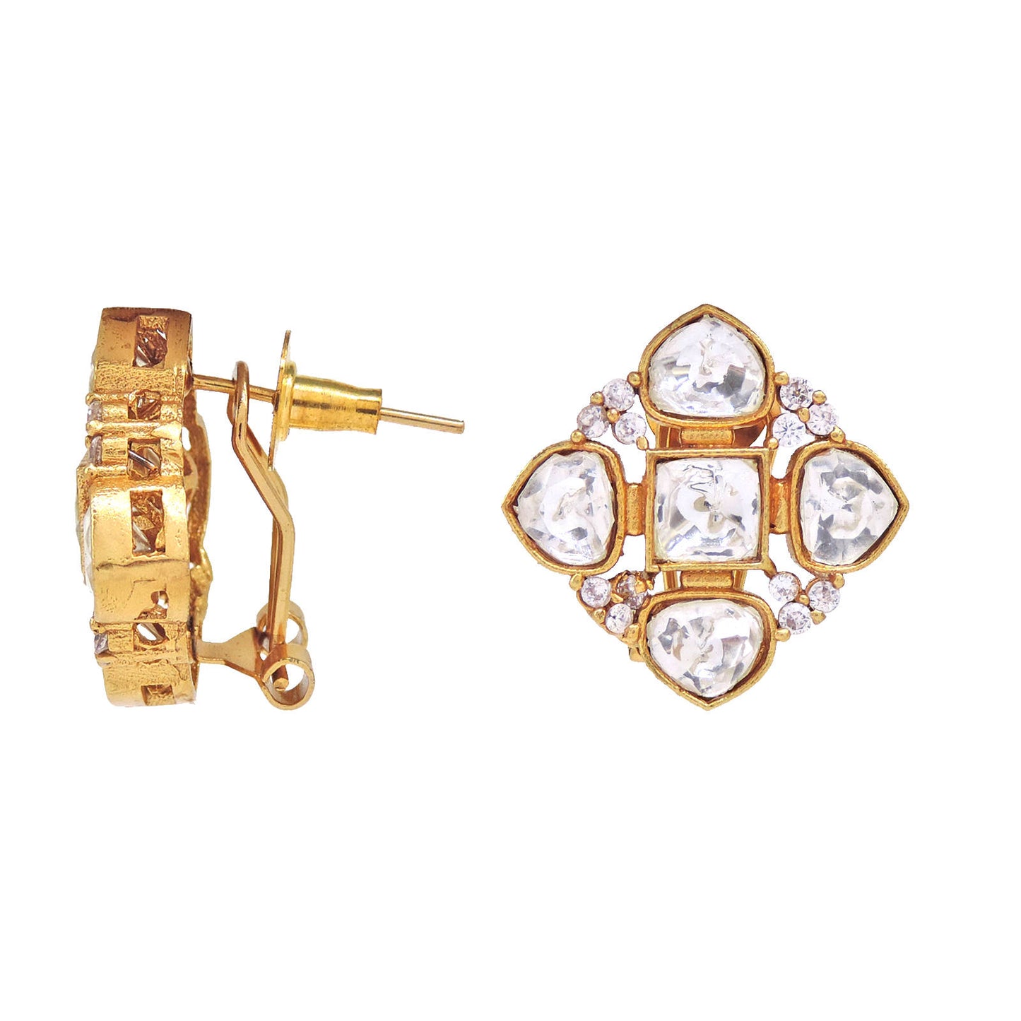 moissanite Earring Studs.