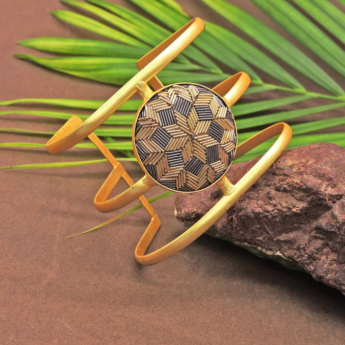 Zardozi Embellished Cuff.