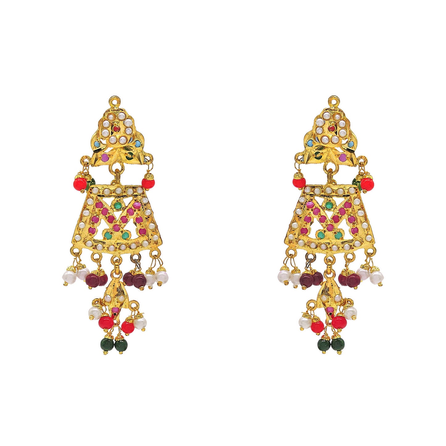 Ambika Jadau Necklace Set.