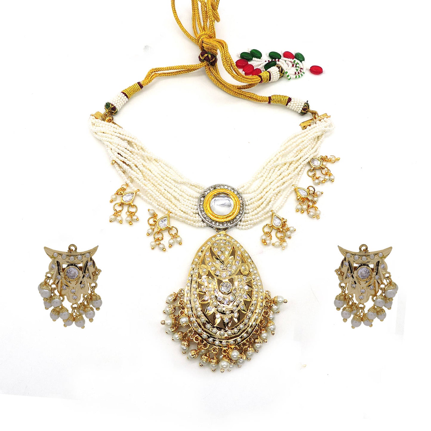 Drop of Pearl Jadau Set