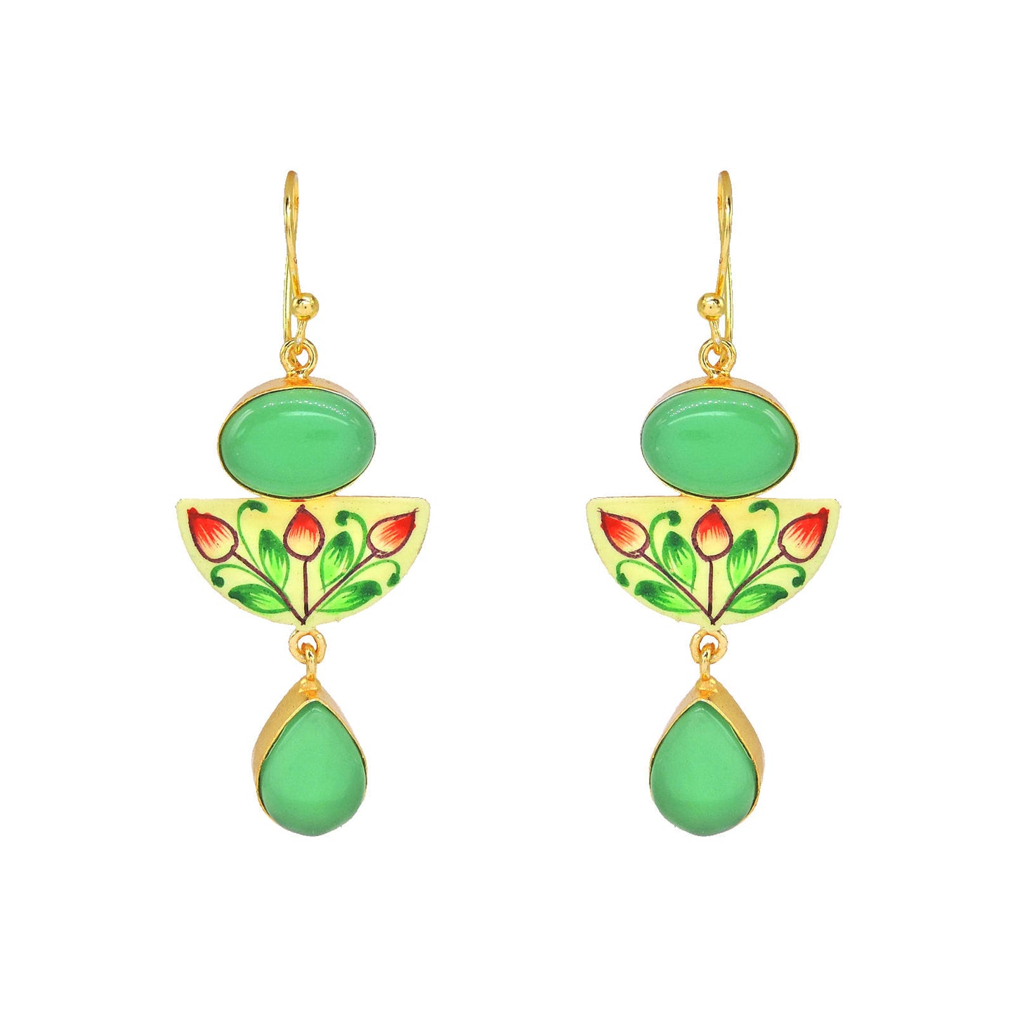 Mishti Enameled Earrings.