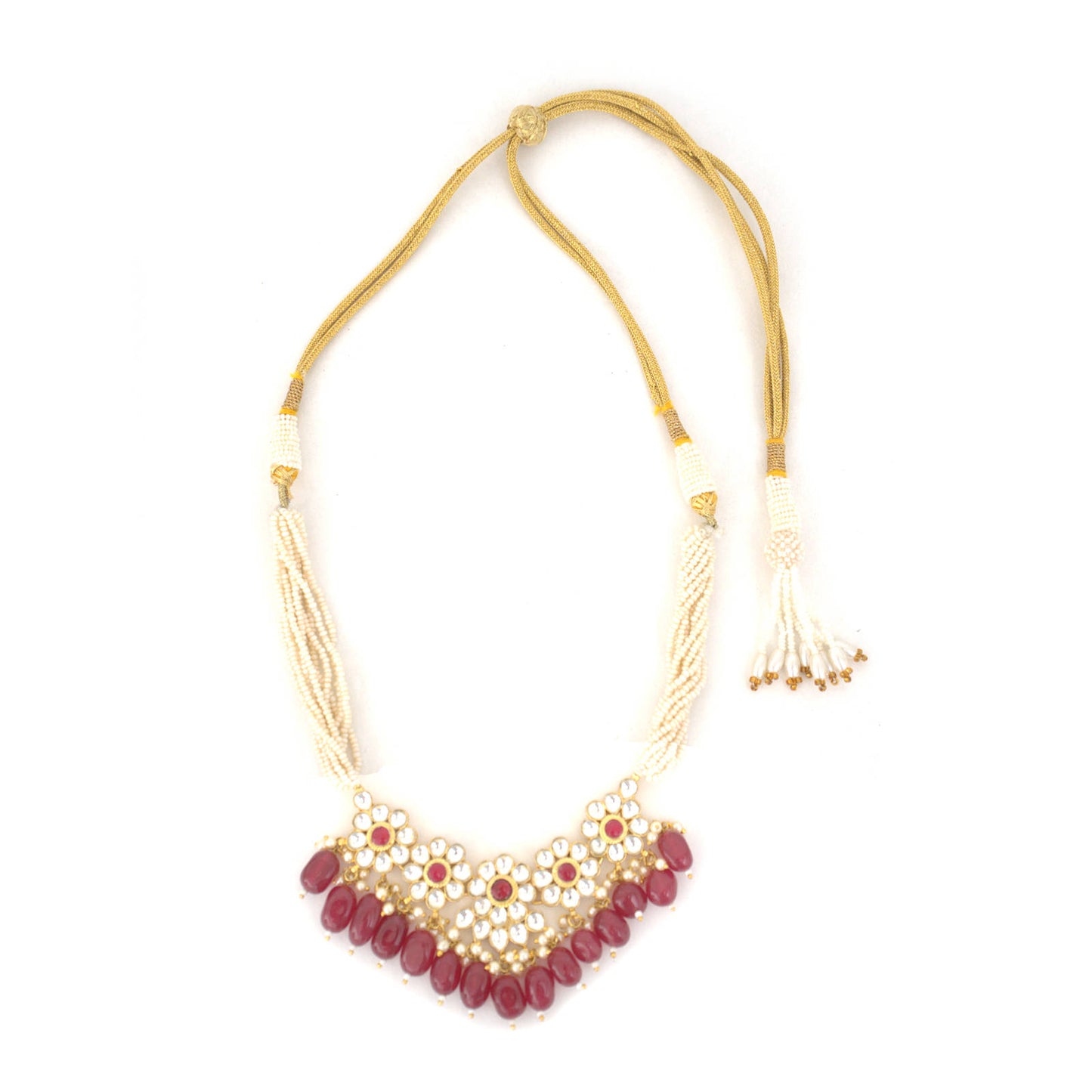 Kundan Choker Necklace Set.