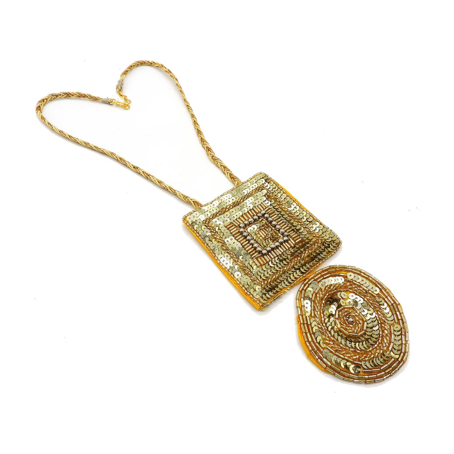 Geometric Statement Necklace.