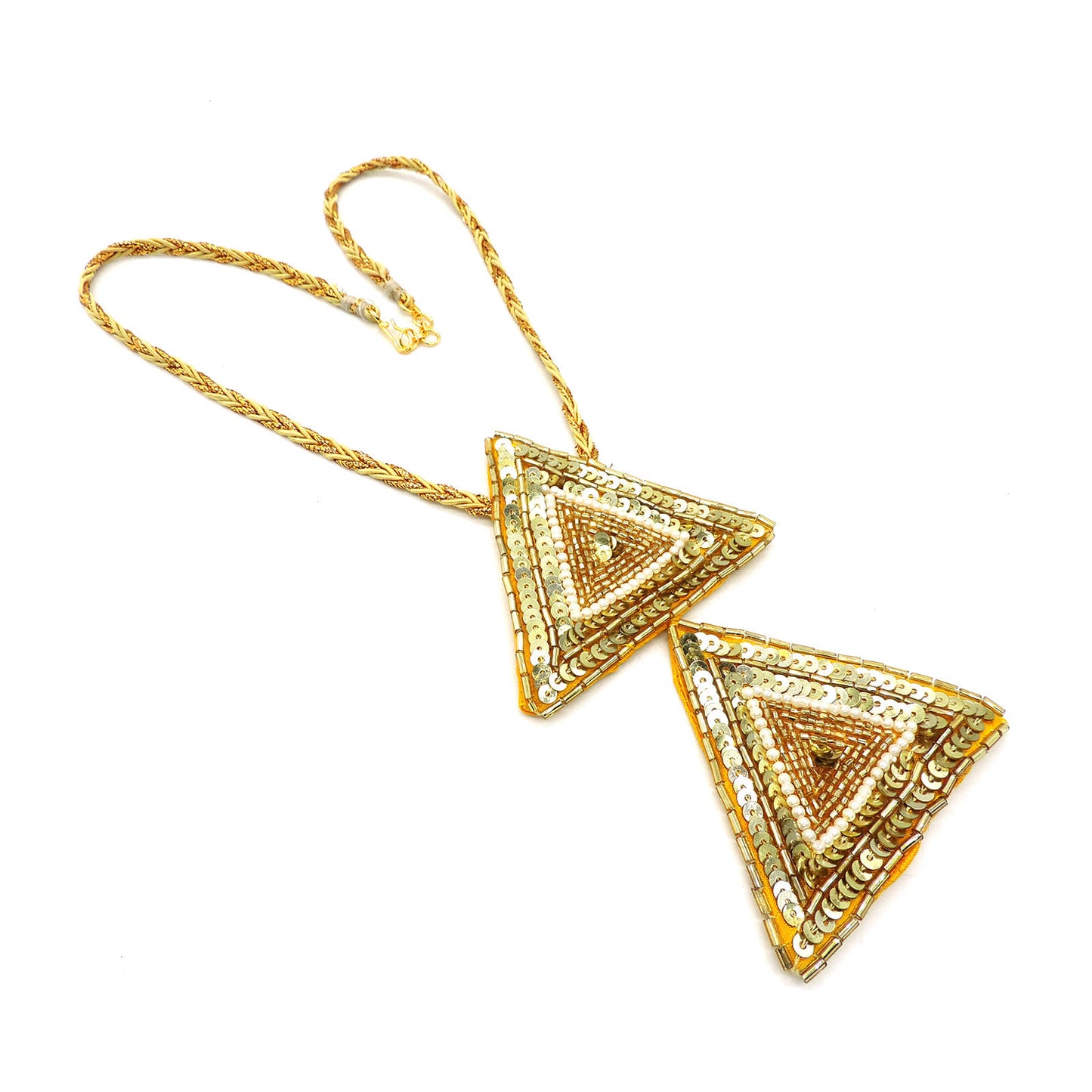 Geometric Statement Necklace.