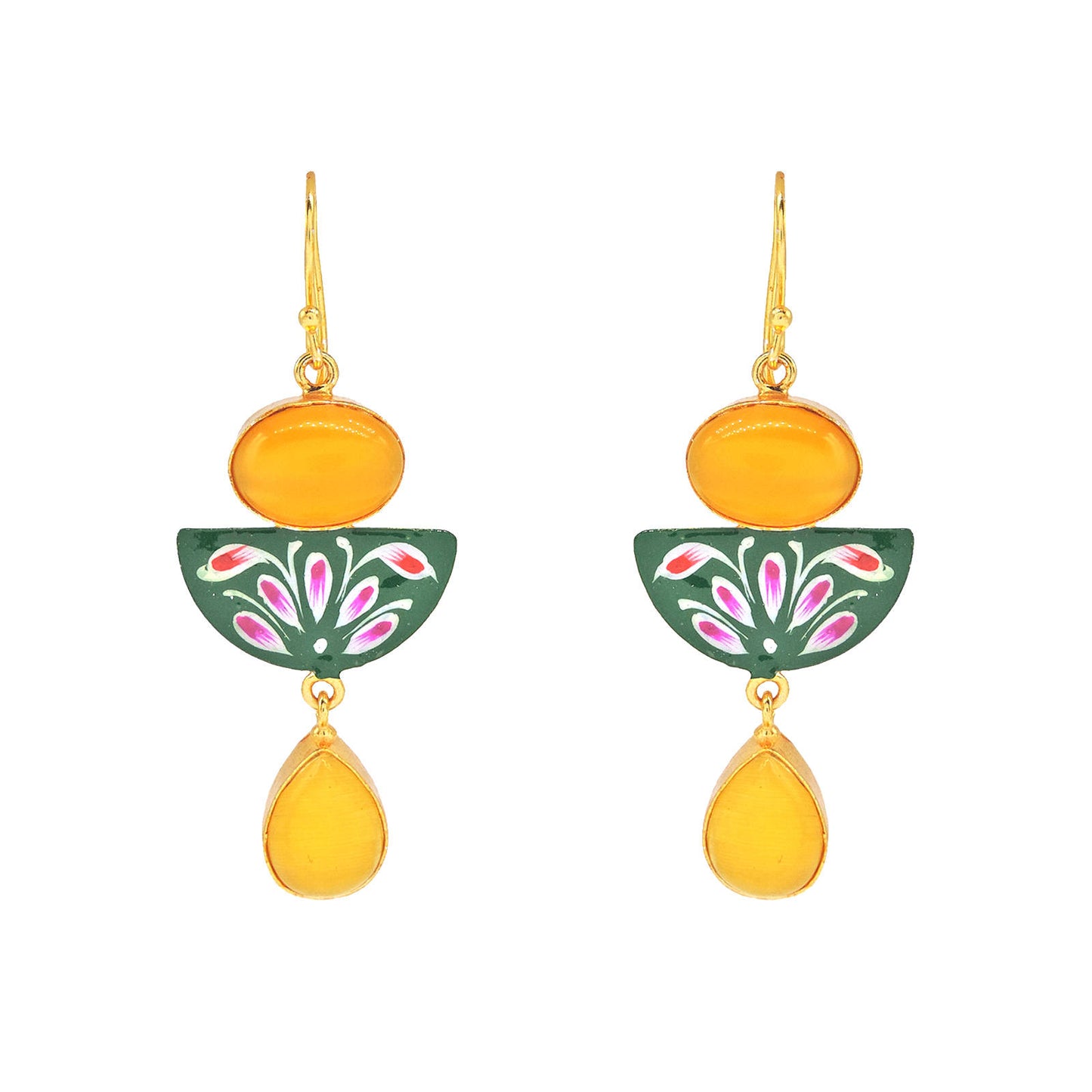 Mishti Enameled Earrings.