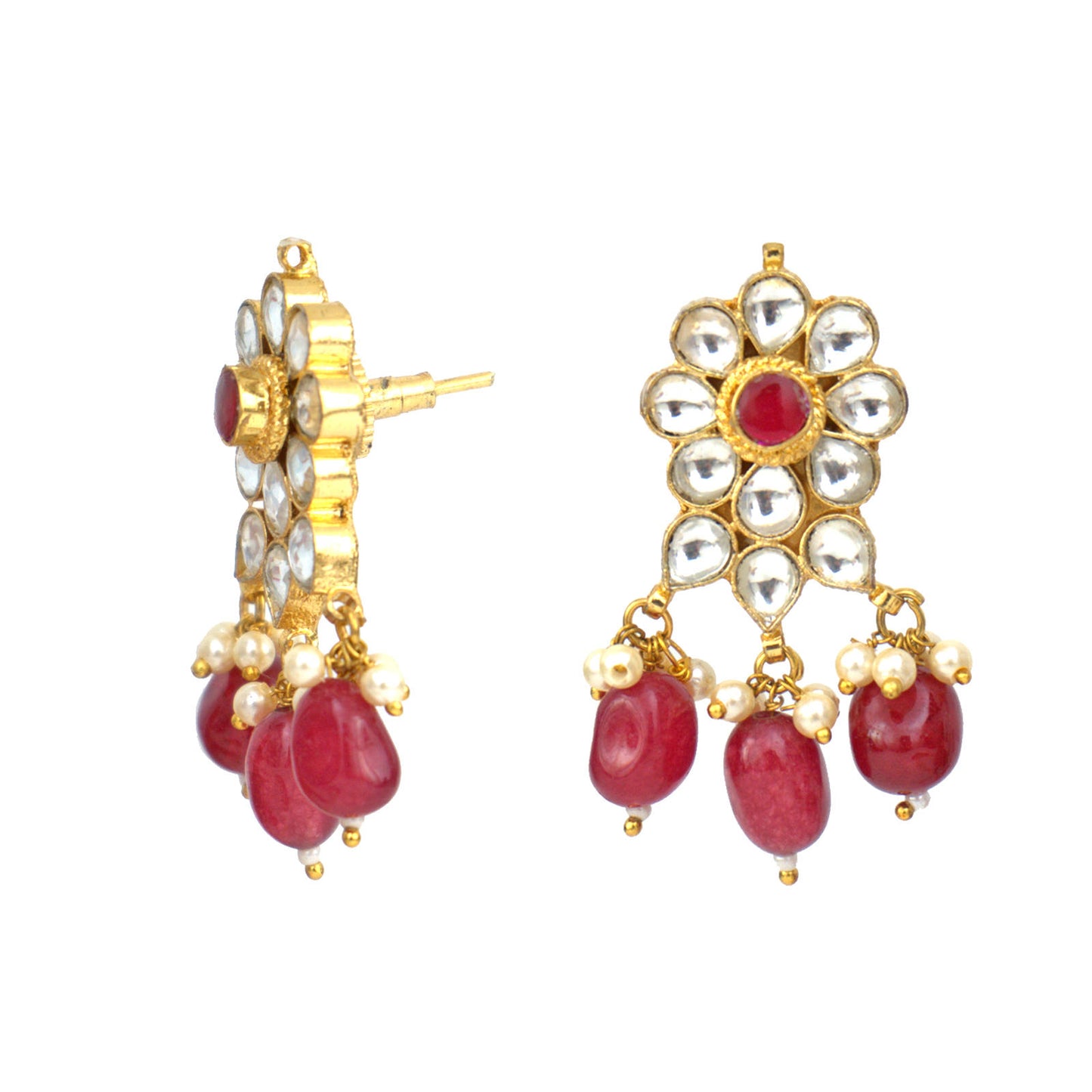 Kundan Choker Necklace Set.