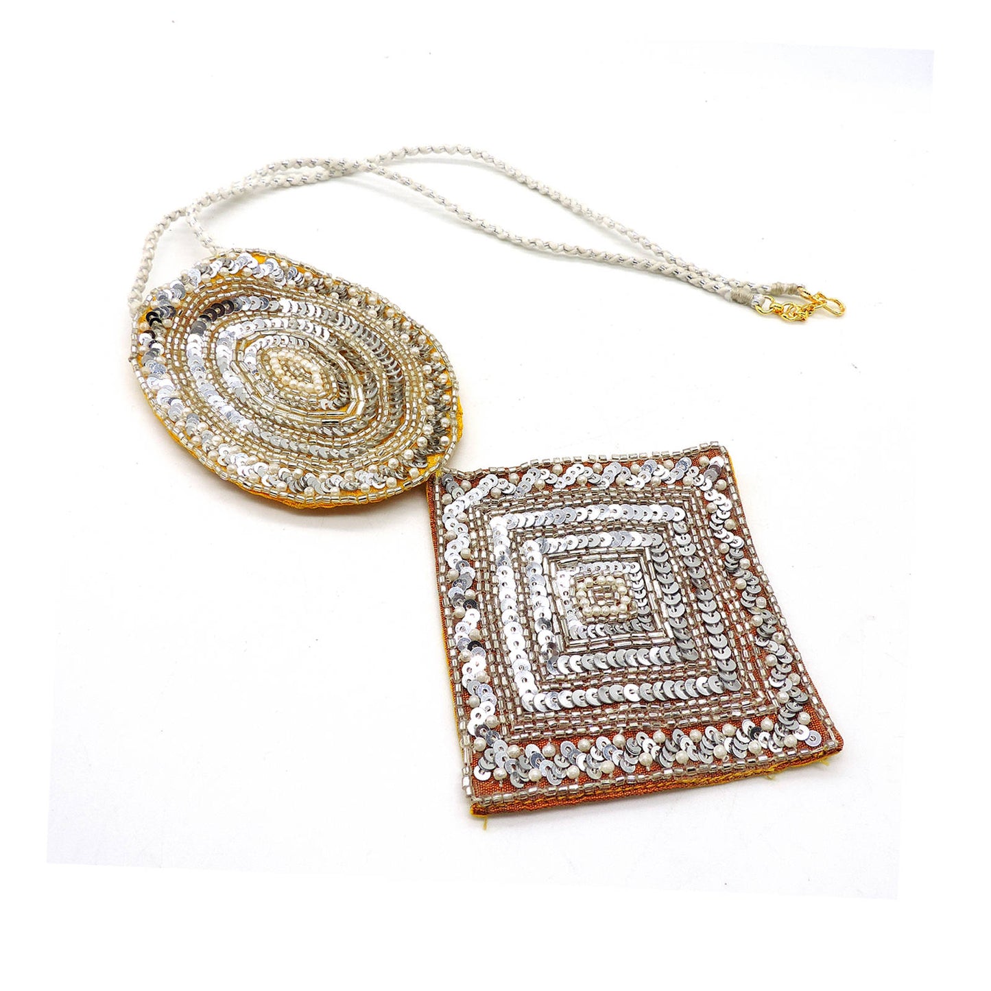 Geometric Statement Necklace.