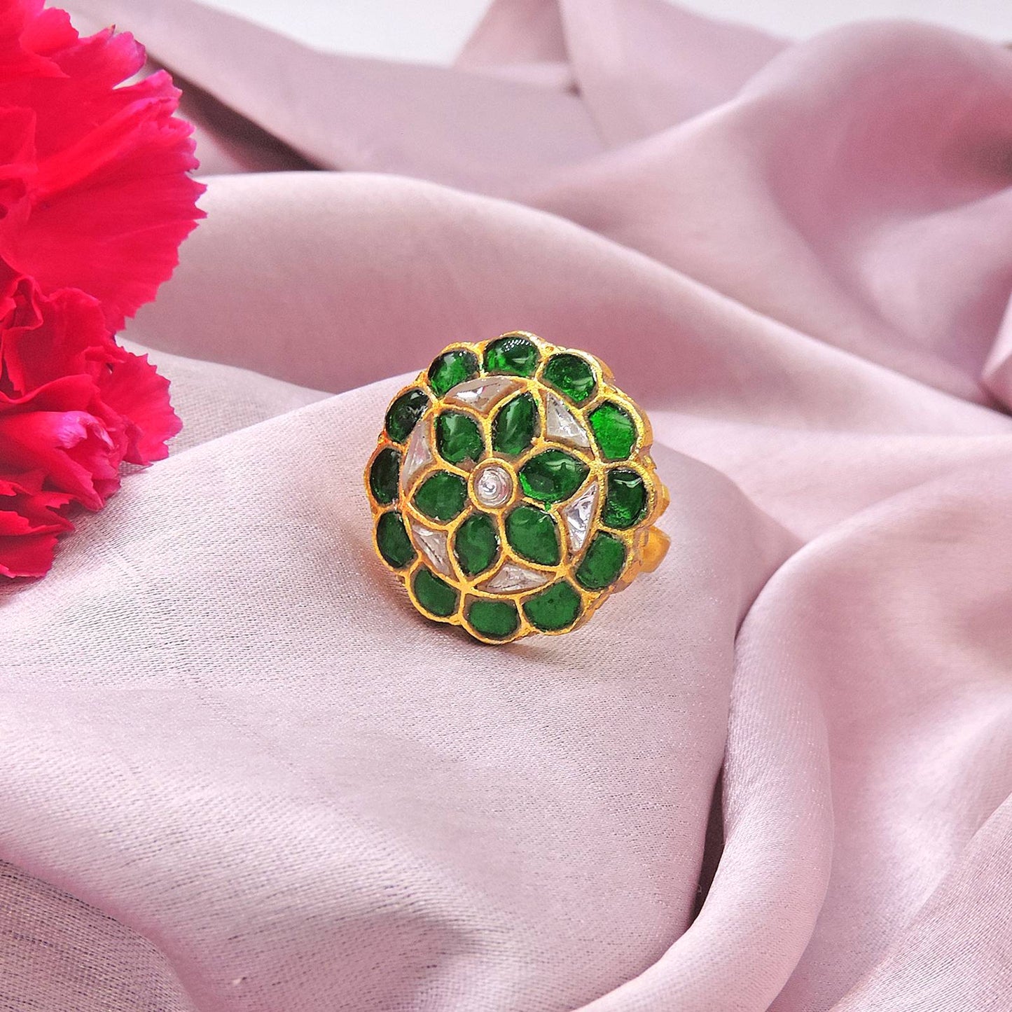 Meenakari Ring.