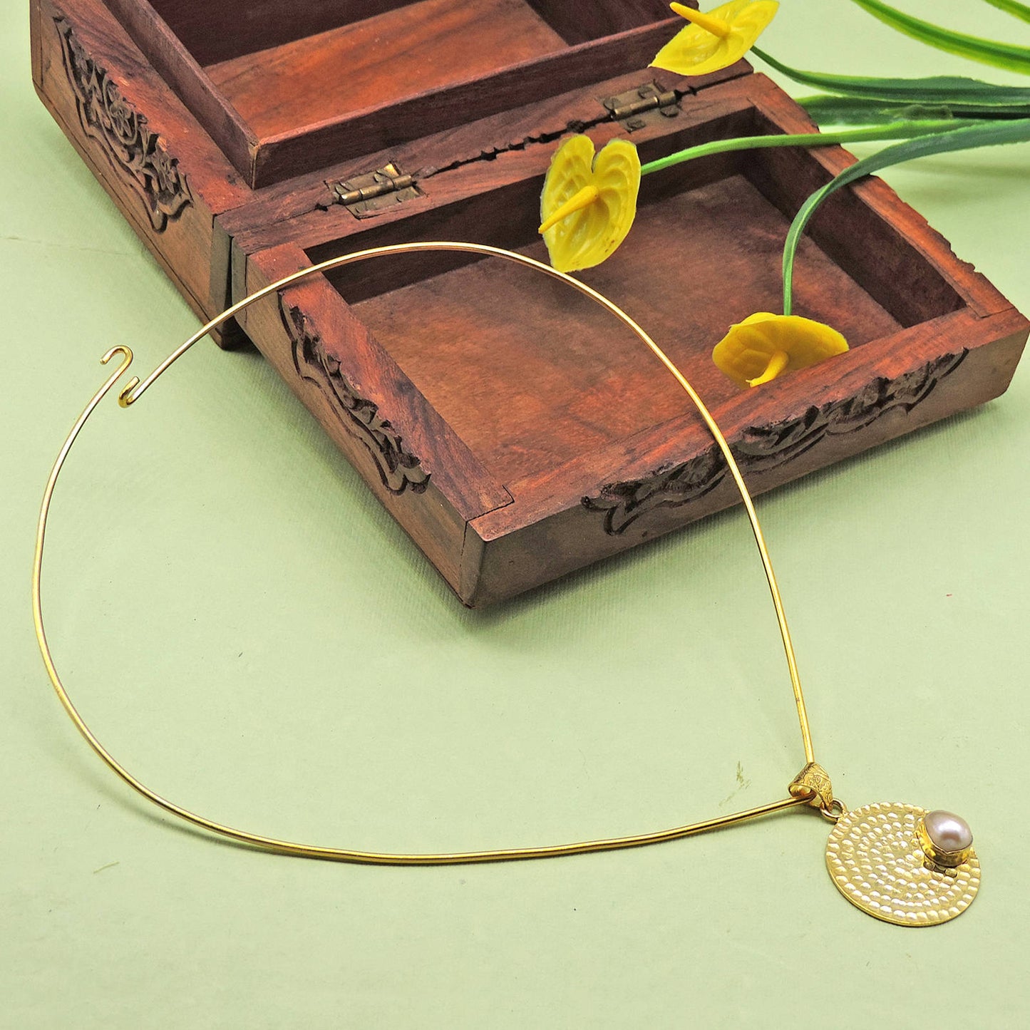 Zeba Bib Collar Necklace.