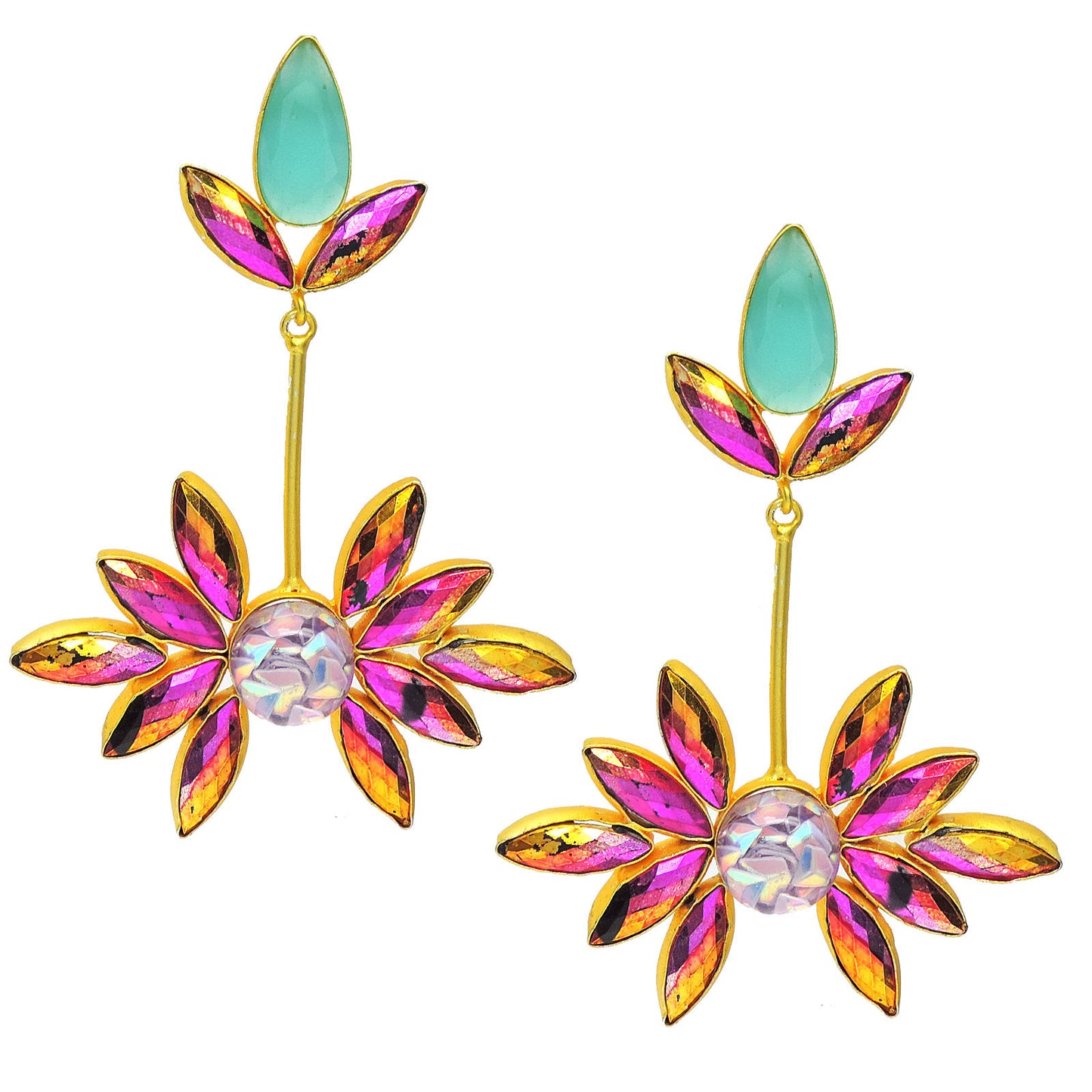 Flow floral Earring.