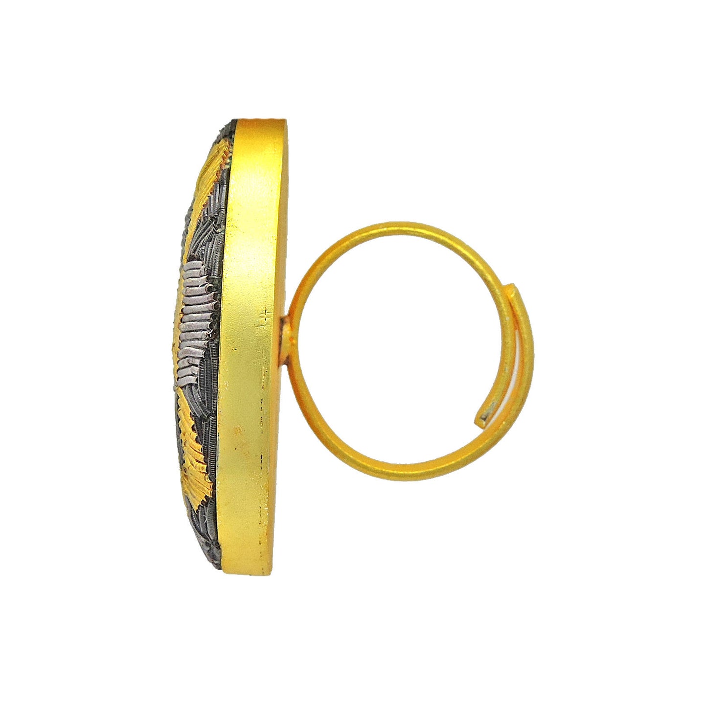 Jumbo zardouzi Ring.