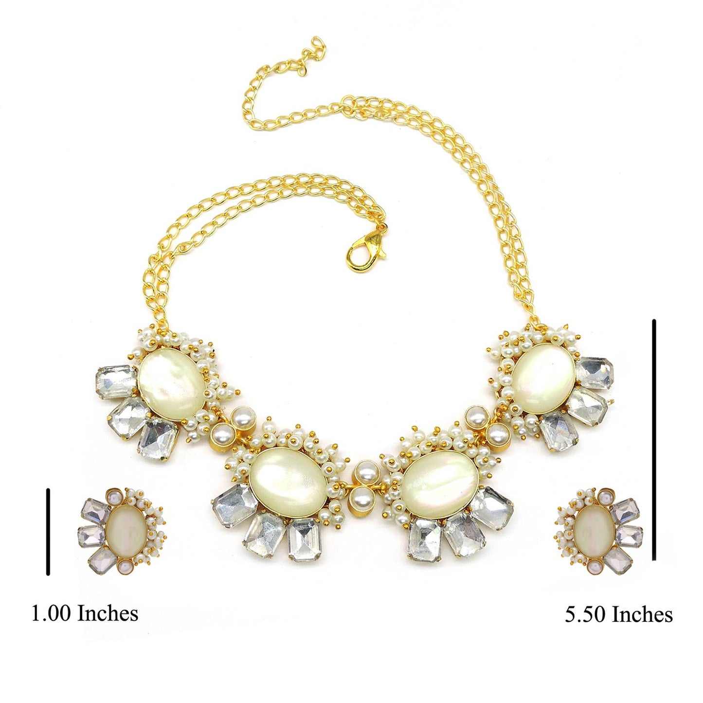 Mirror Collection Choker Necklace.