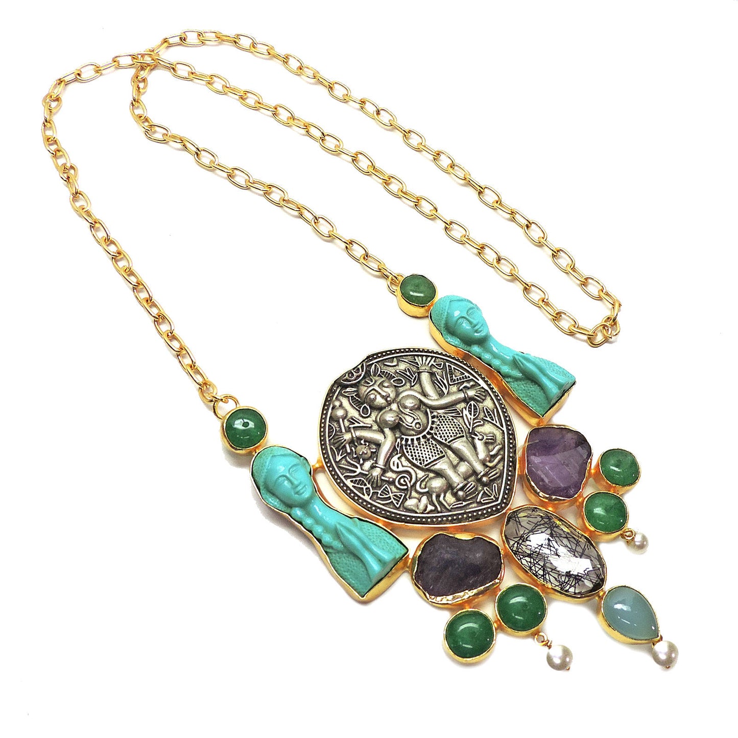 Motif Lariat Necklace