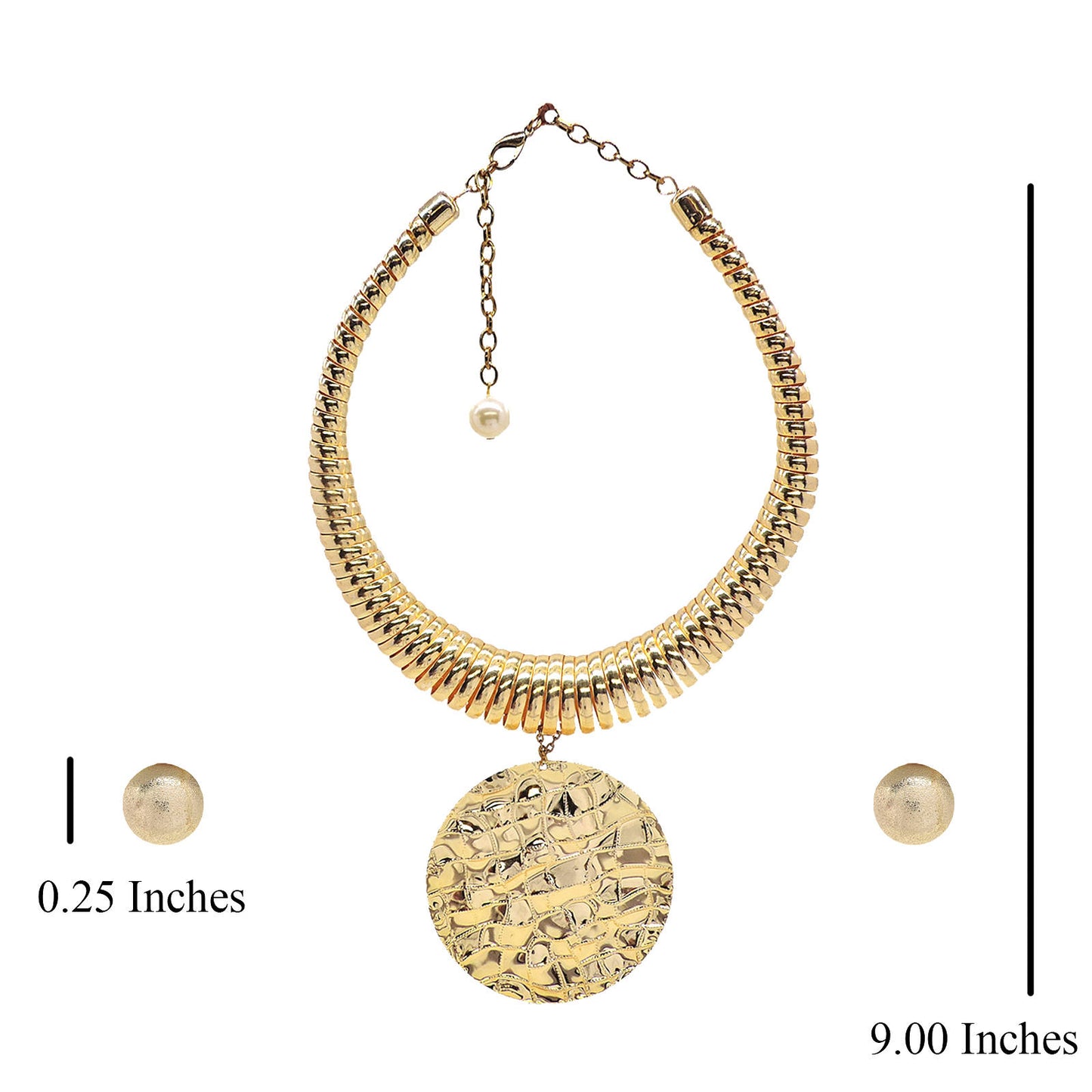 Circlet and proud Necklace Set.