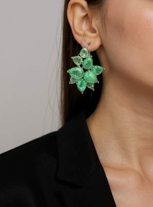 Drishti Emerald Earrings.