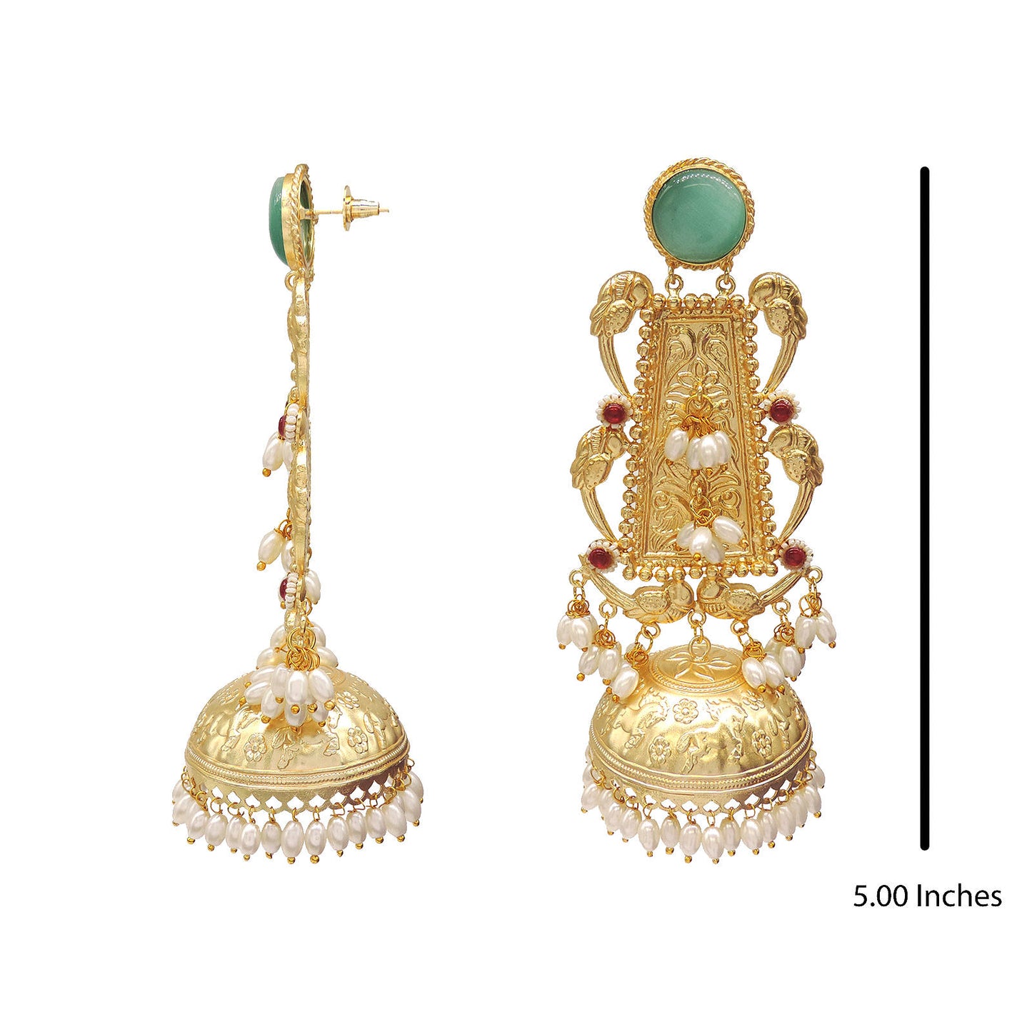 Kashmiri jhumka Earrings