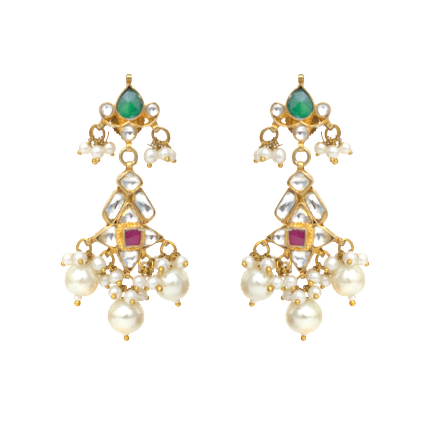 Kundan Choker Necklace Set.
