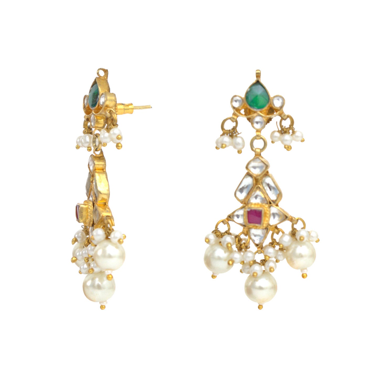Kundan Choker Necklace Set.