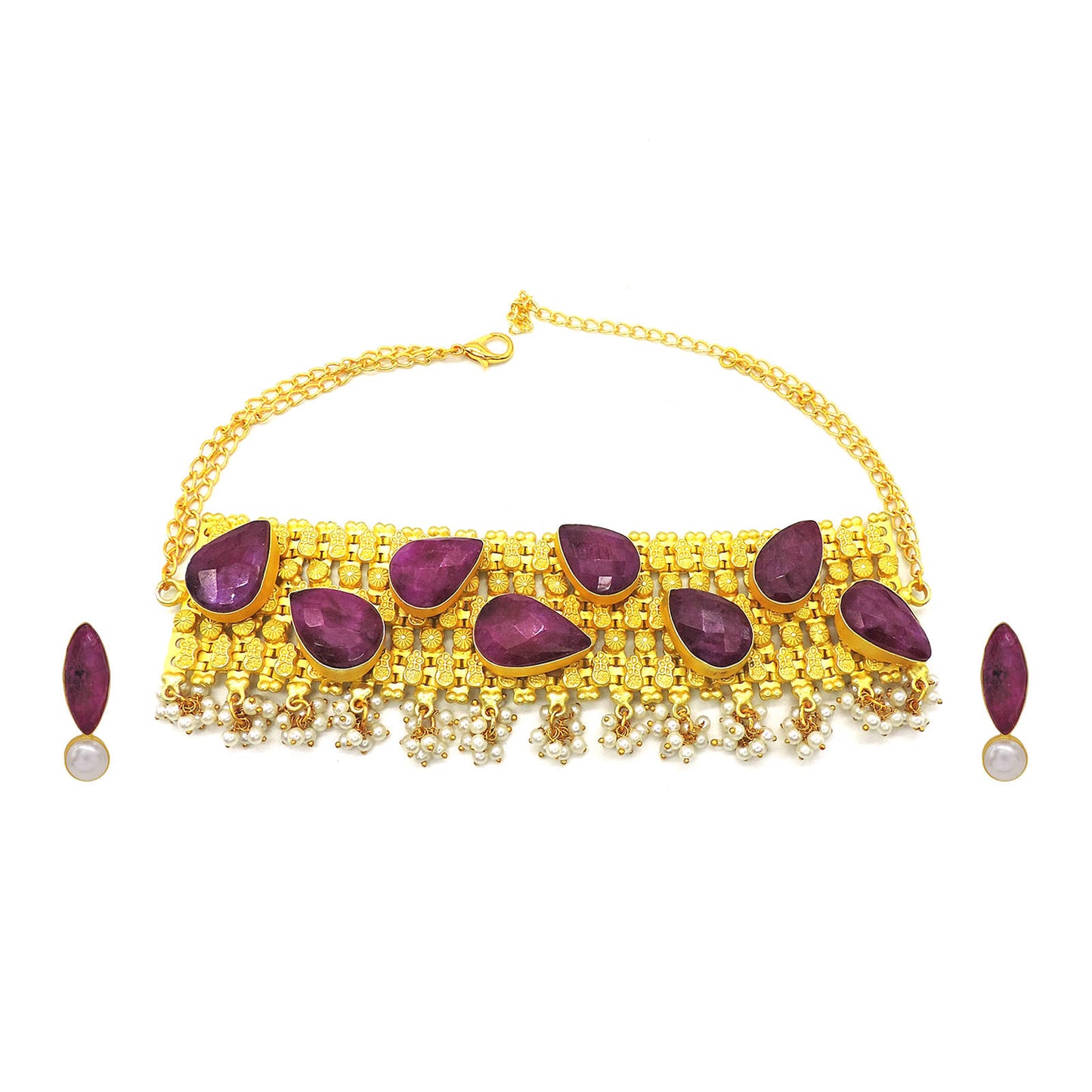 Rumela Necklace Set.