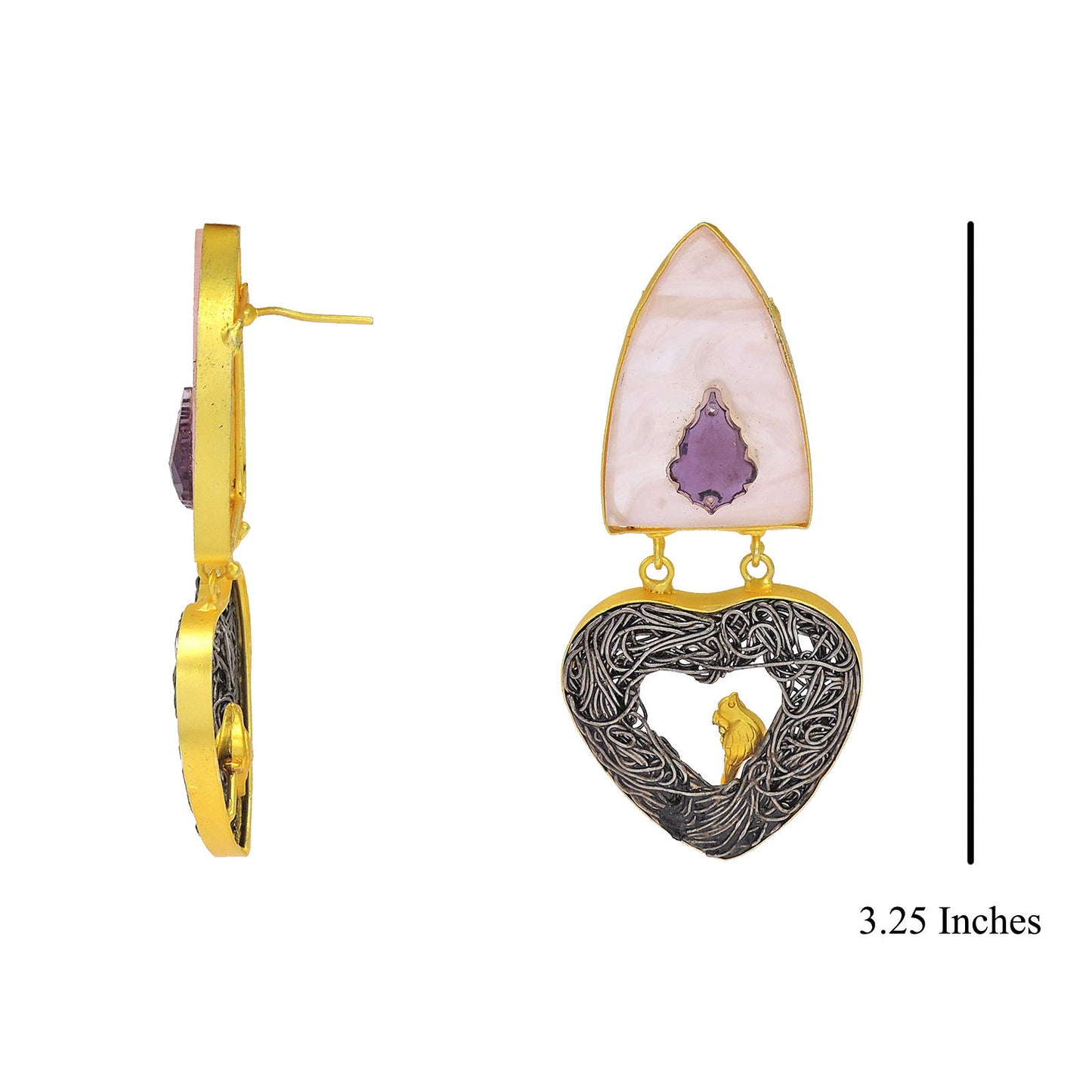 Hearty Heart Earrings.