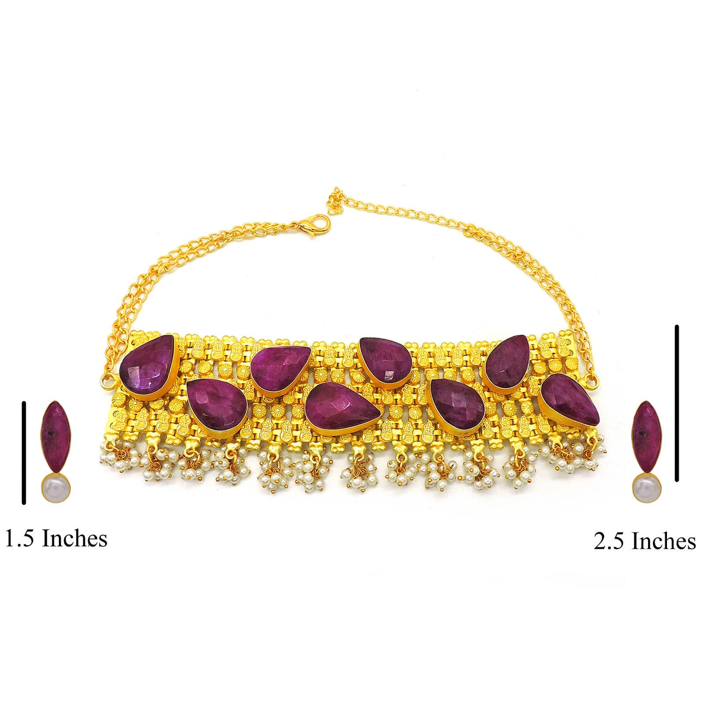 Rumela Necklace Set.