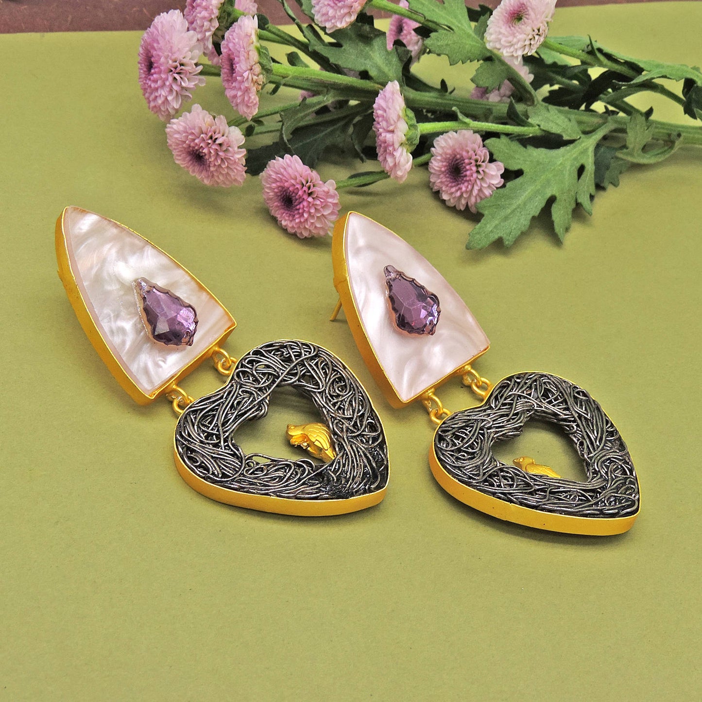 Hearty Heart Earrings.