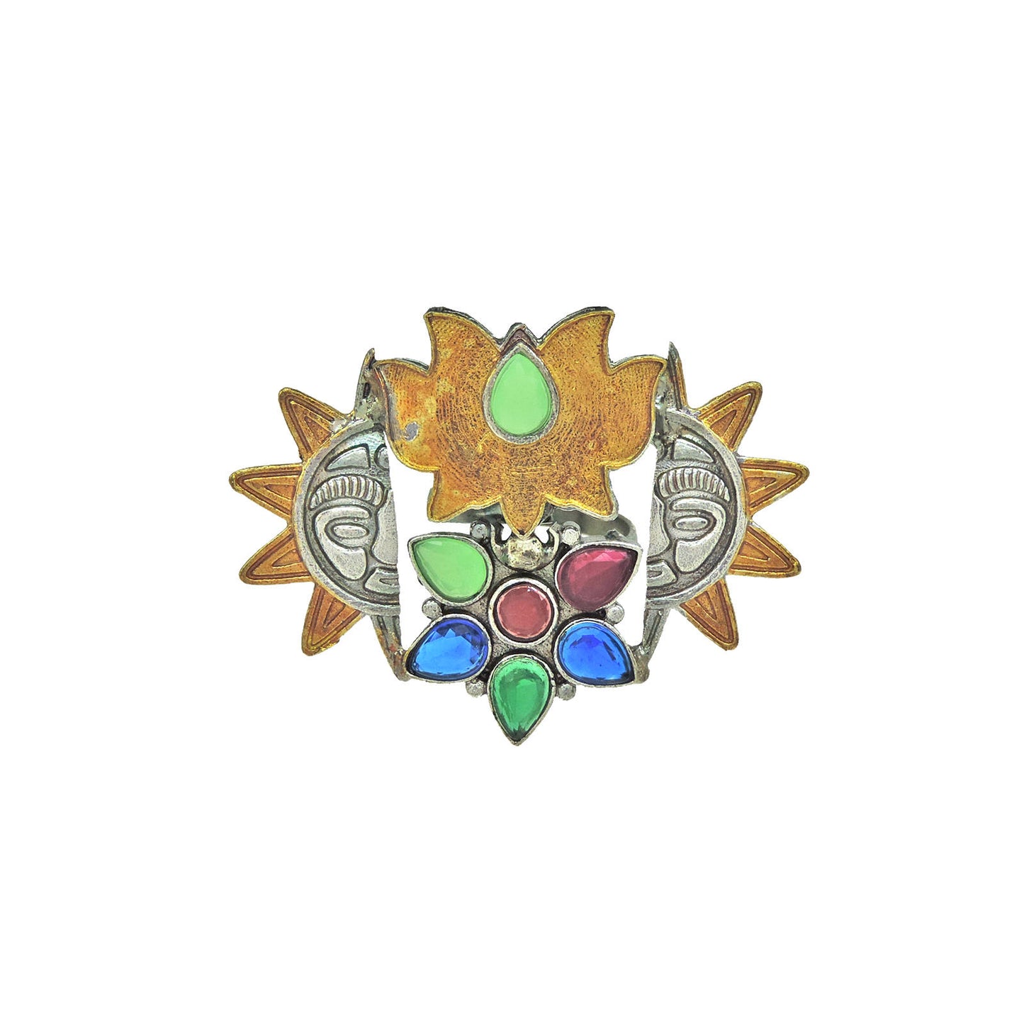 Shubhika Oxidized Ring.