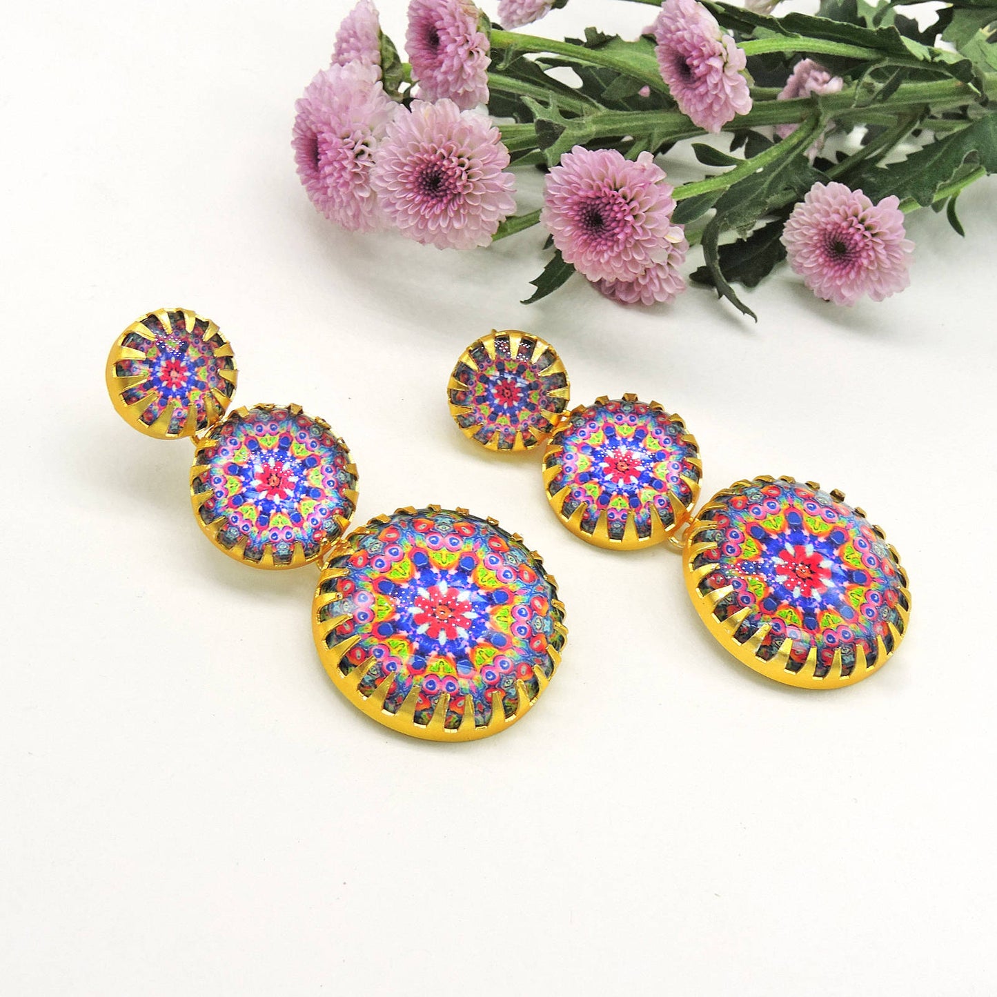 Cabazon Glass Earrings