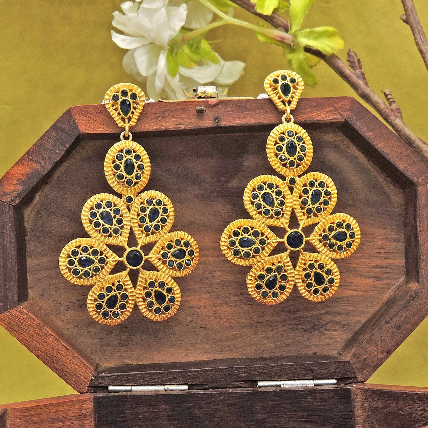 Jhalar Earrings.