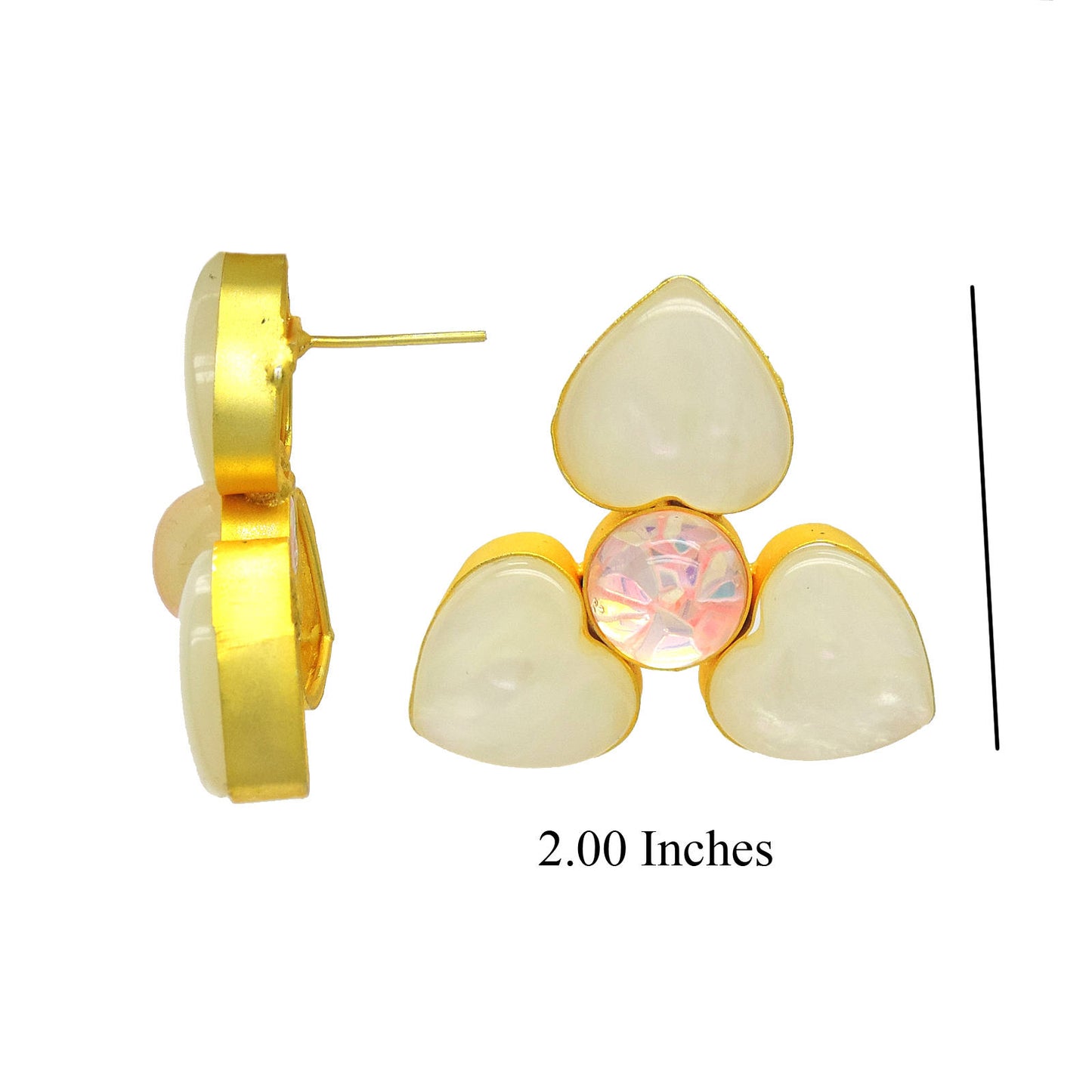 Heart of Ace Earrings.