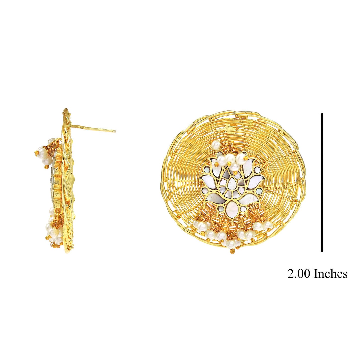 Moss Stud Earrings.