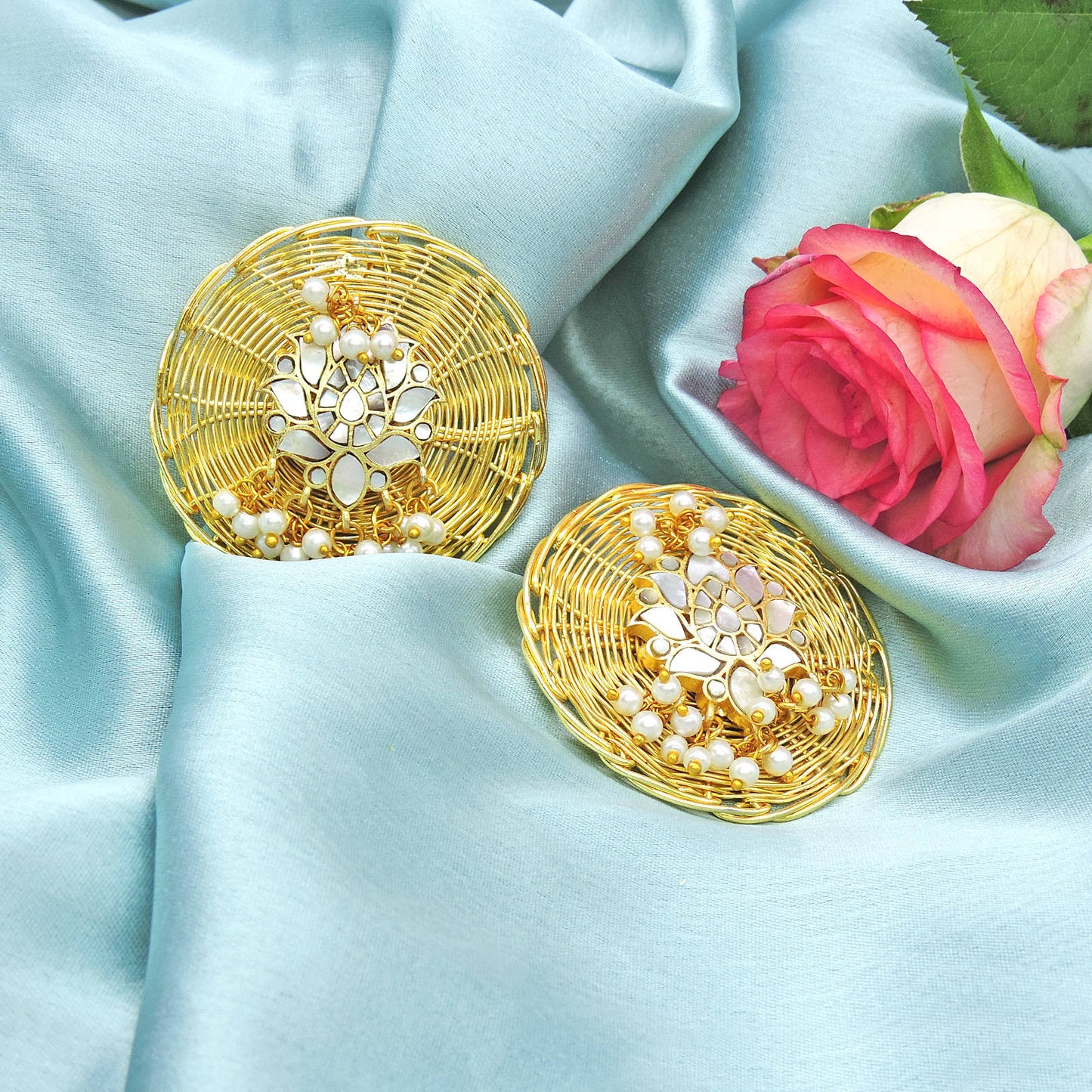 Moss Stud Earrings.