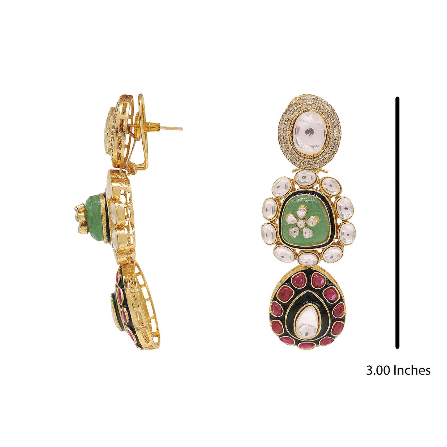 Naveli Traditional Earrings.