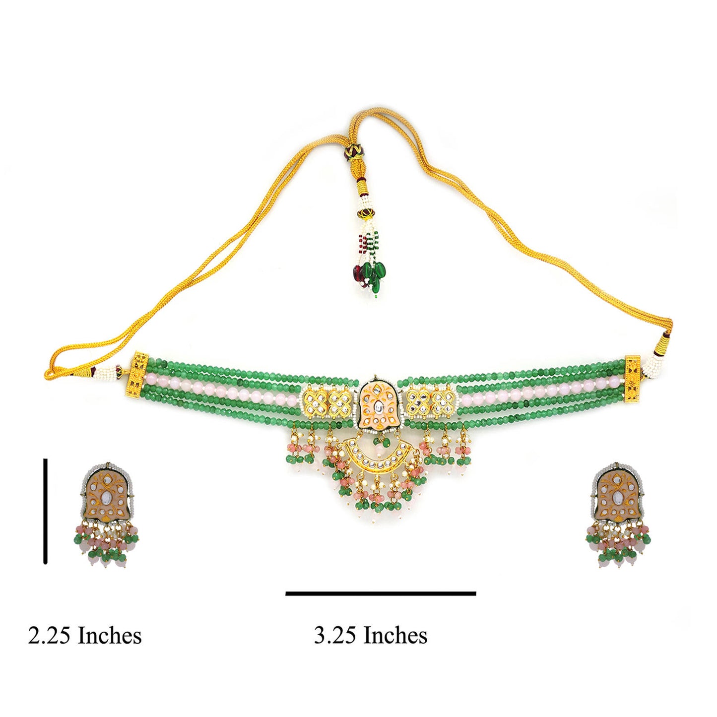 The Emerald Love Choker Set.