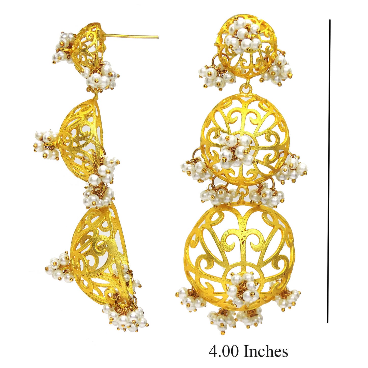 Monalisa Wheel Earring.
