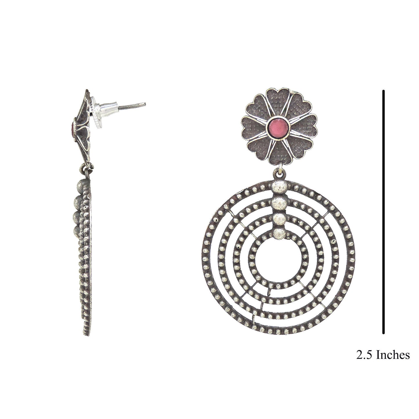 Ezraa Ethnic Earrings.