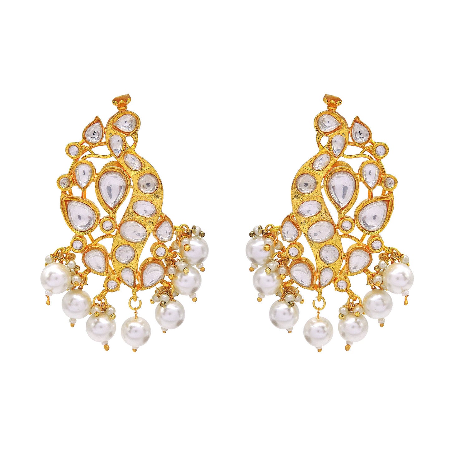 Keshavi Tyani Kundan Earring.